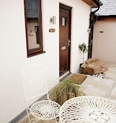 Guests are welcome to relax in our sunny courtyard